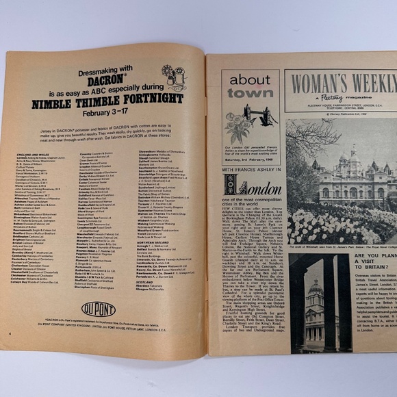 1968 Woman’s Weekly Magazine – Vintage UK Edition - Picture 4 of 16